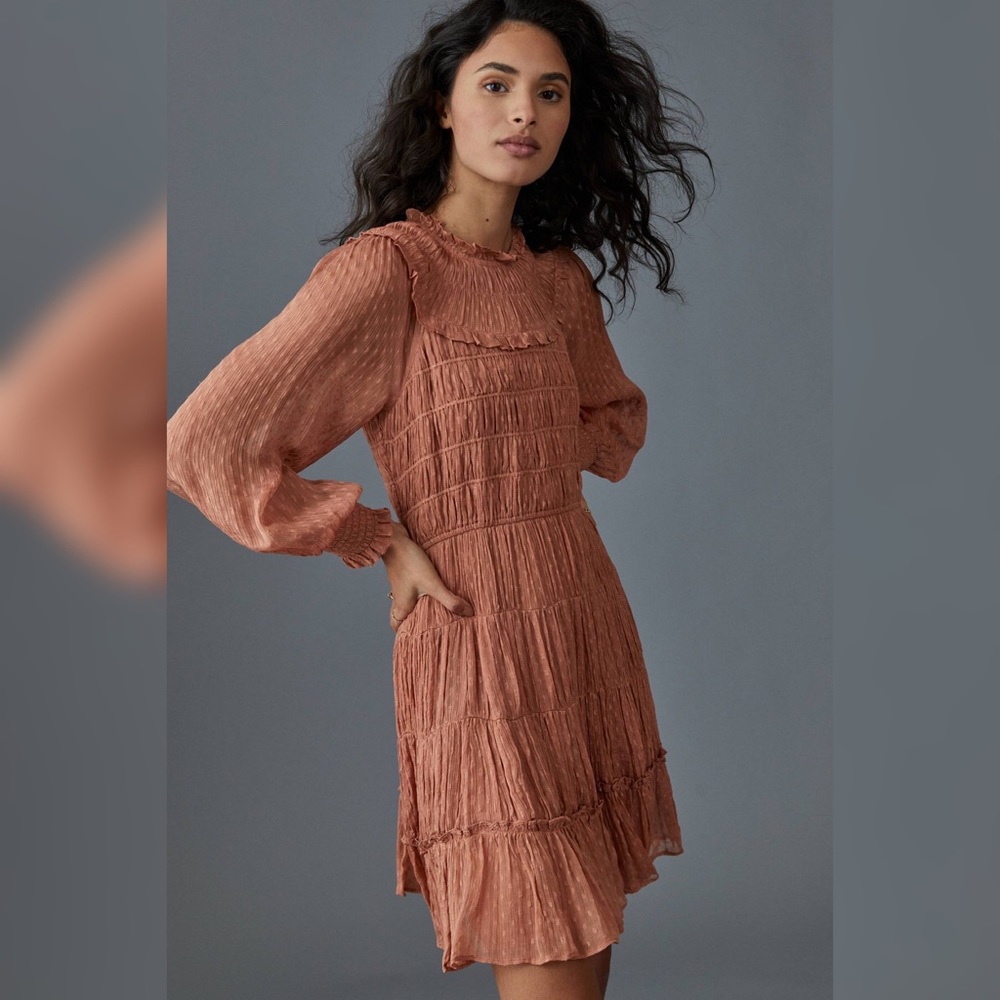 Dalia Smocked Mini Dress